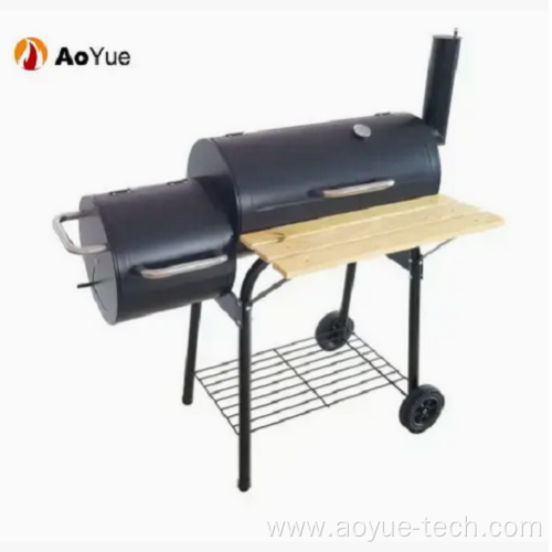 Portable Large Cooking Area Barrel Trolley